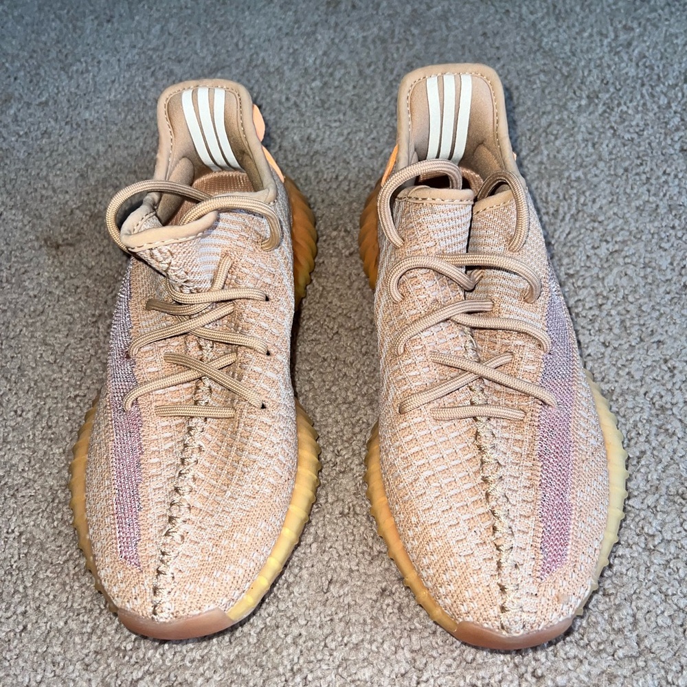 Yeezy Tan and Cream Sneakers
